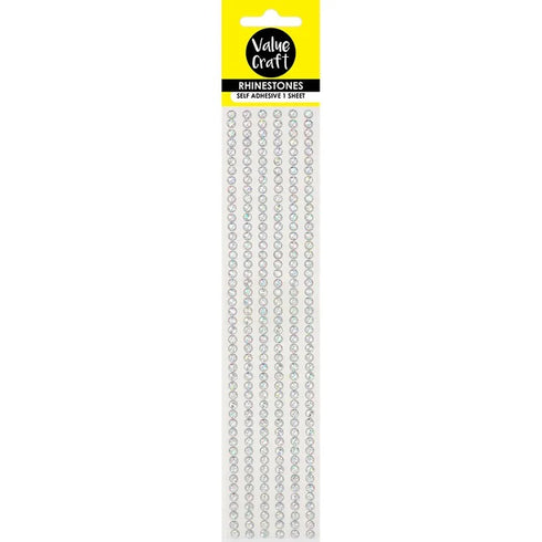 6mm Crystal Strips Rhinestones